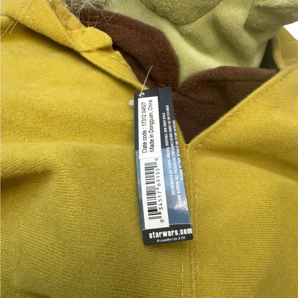 NWT Large Star Wars Master Joda plush backpack - Picture 3 of 10